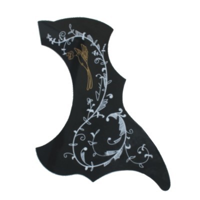 【大量供應(yīng)木吉他花鳥紋護板民謠花紋護板】價格,廠家,圖片,樂器配件,惠州市惠陽區(qū)秋長倍音五金電子加工部-